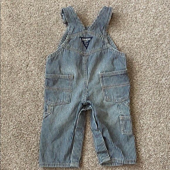 Osh kosh stripe overalls - Picture 4 of 4